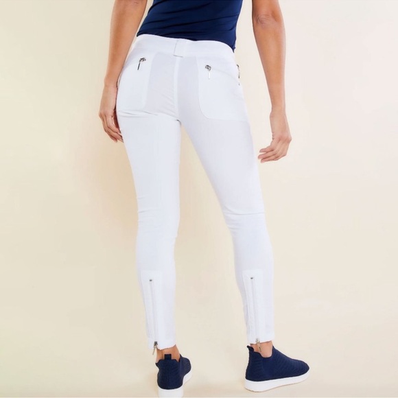 Anatomie Susan Skinny Ankle Pant White Size XL X-Large NEW NWT - Picture 2 of 11